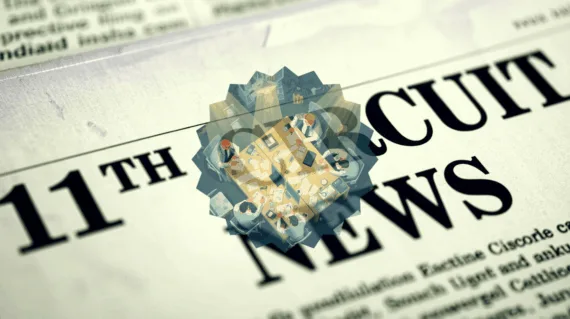11th Circuit MultiPlan News headline featuring doctors calculating medical bills