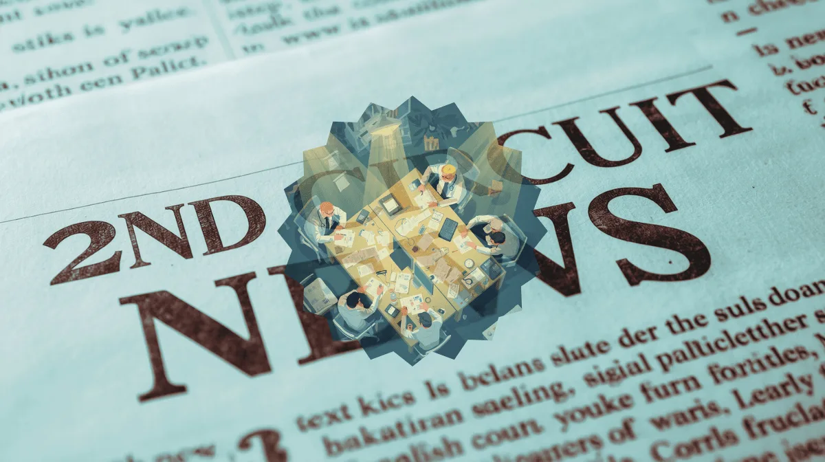 2nd Circuit MultiPlan News headline featuring doctors calculating medical bills